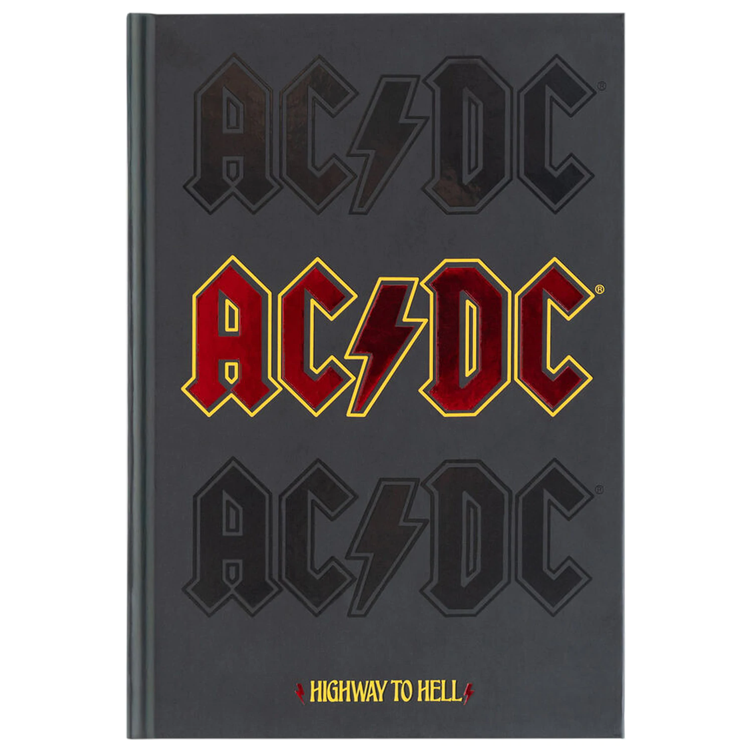 AC/DC Premium A5 zápisník produktová fotografia