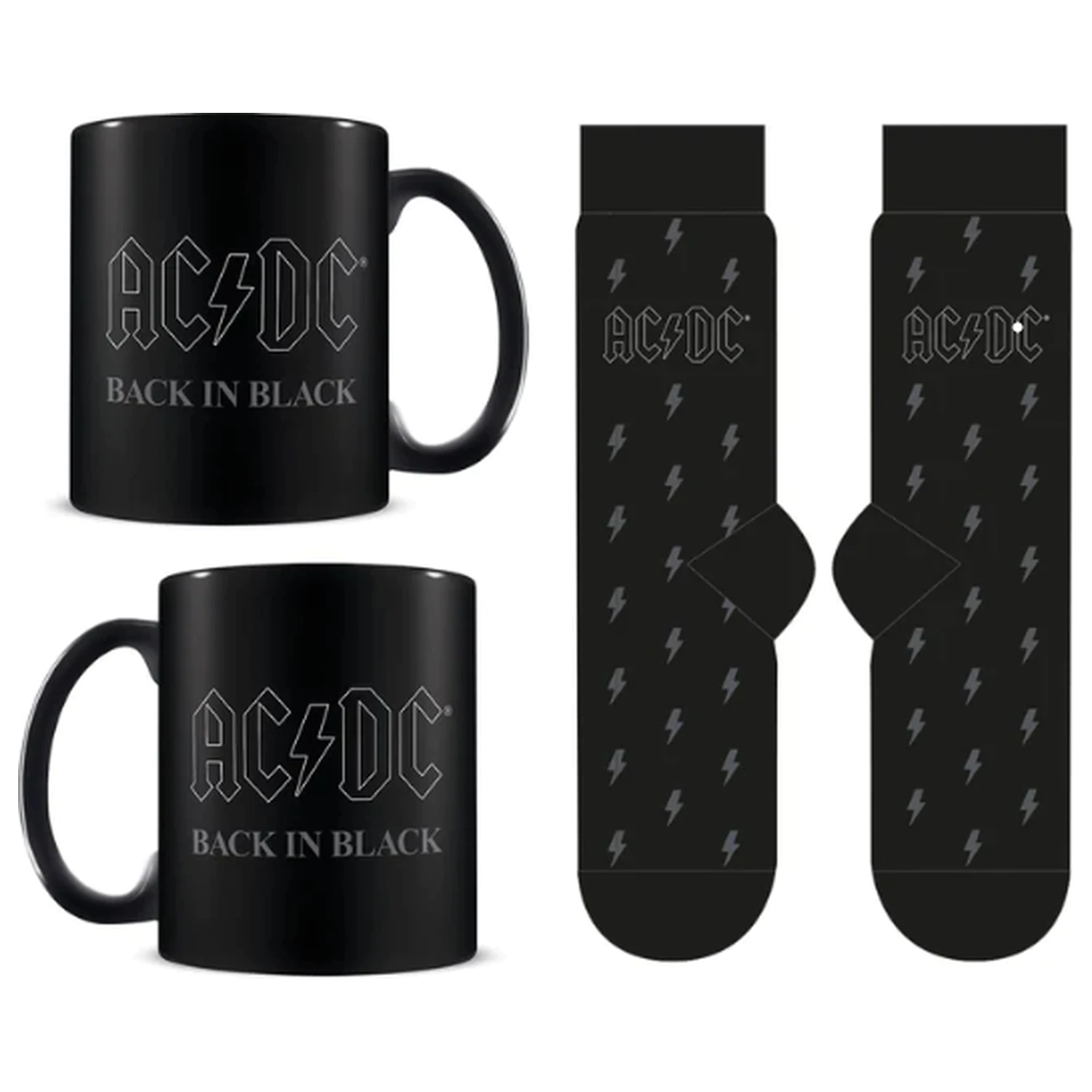 AC/DC Hrnček a Ponožky Set produktová fotografia