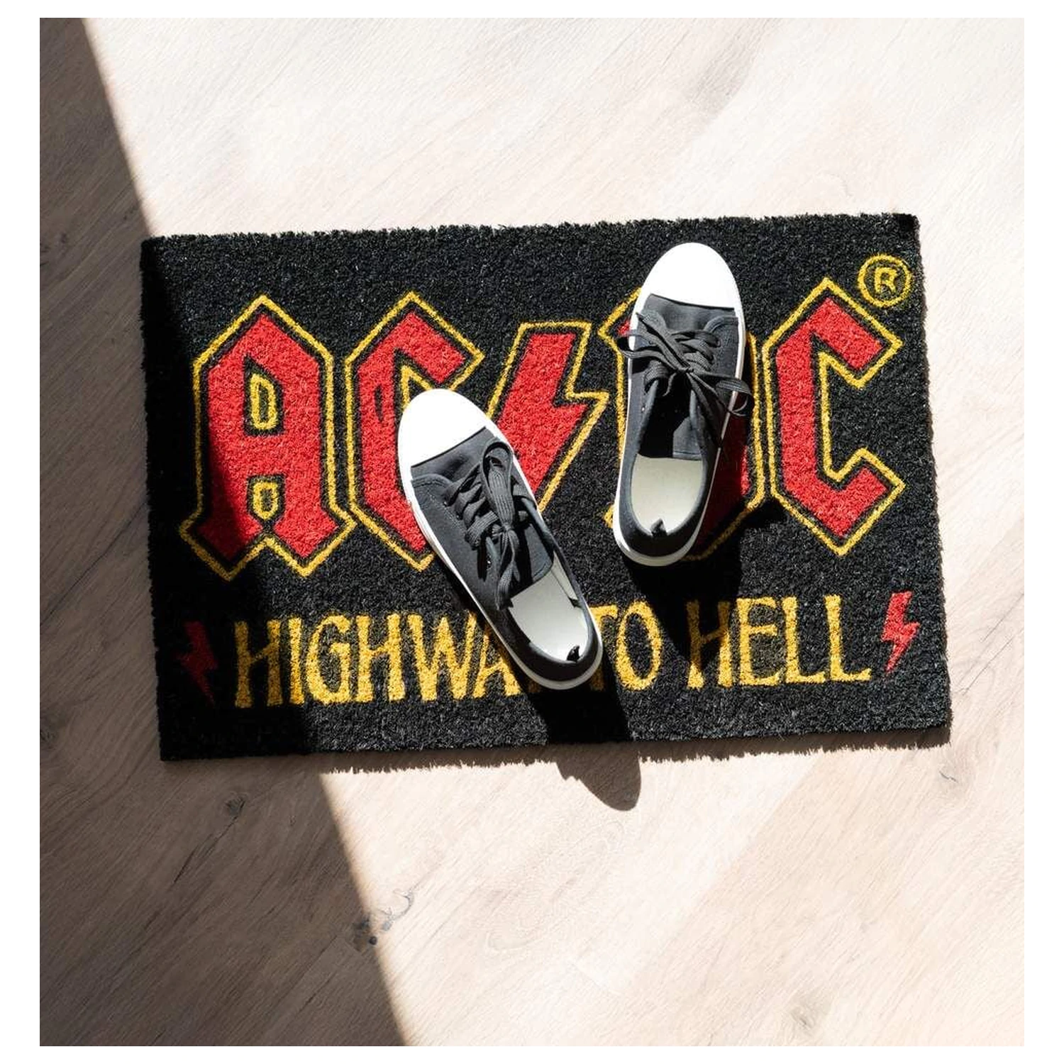 AC/DC rohožka produktová fotografia