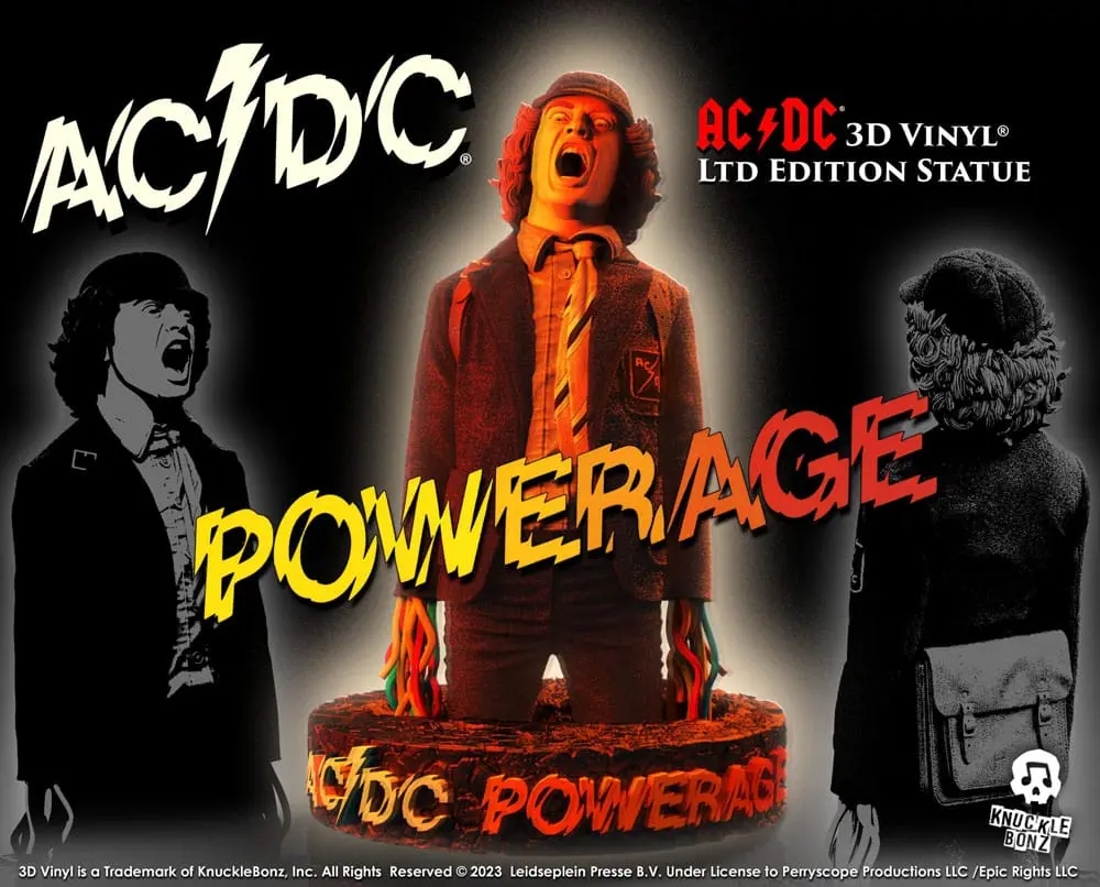 AC/DC 3D vinylová socha Powerage produktová fotografia