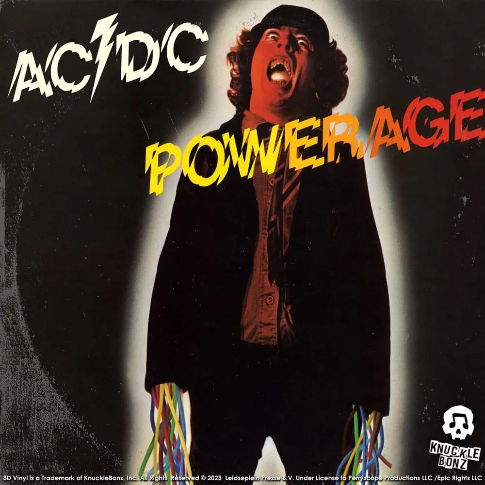 AC/DC 3D vinylová socha Powerage produktová fotografia