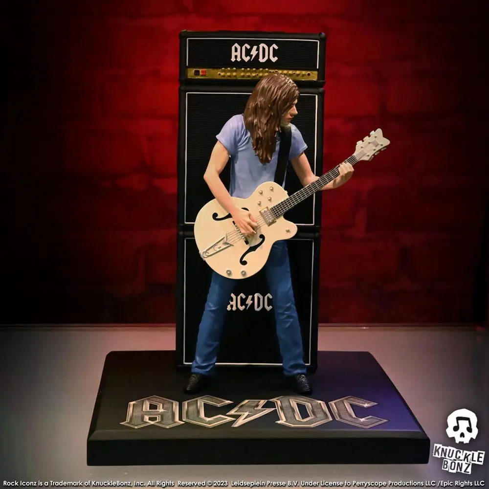 AC/DC Rock Iconz Socha Malcolm Young II 23 cm produktová fotografia