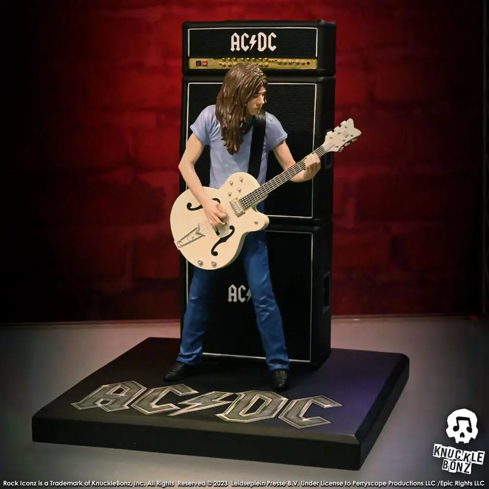 AC/DC Rock Iconz Socha Malcolm Young II 23 cm produktová fotografia