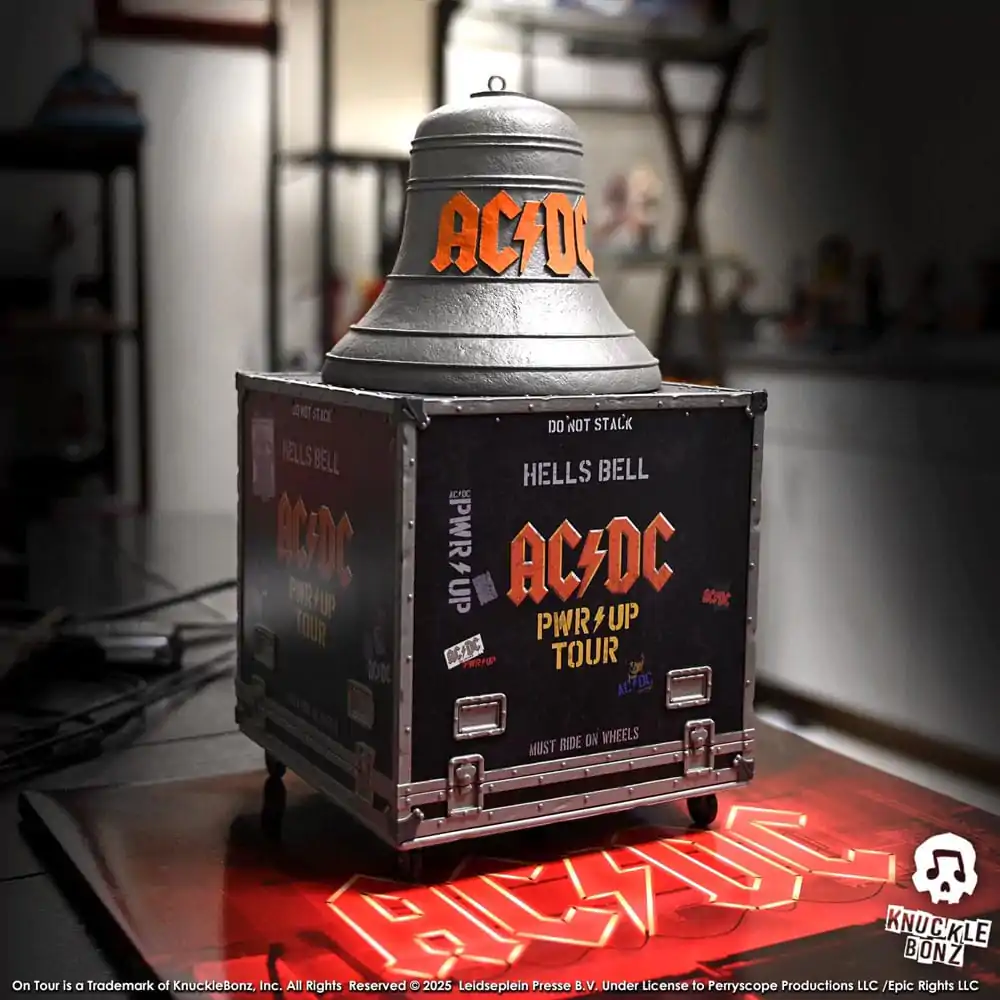 AC/DC Rock Ikonz On Tour Socha PWR UP Tour Hells Bell produktová fotografia
