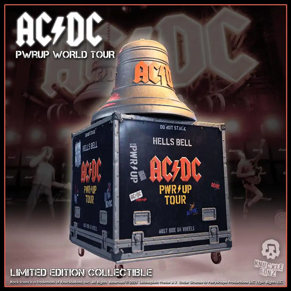 AC/DC Rock Ikonz On Tour Socha PWR UP Tour Hells Bell produktová fotografia