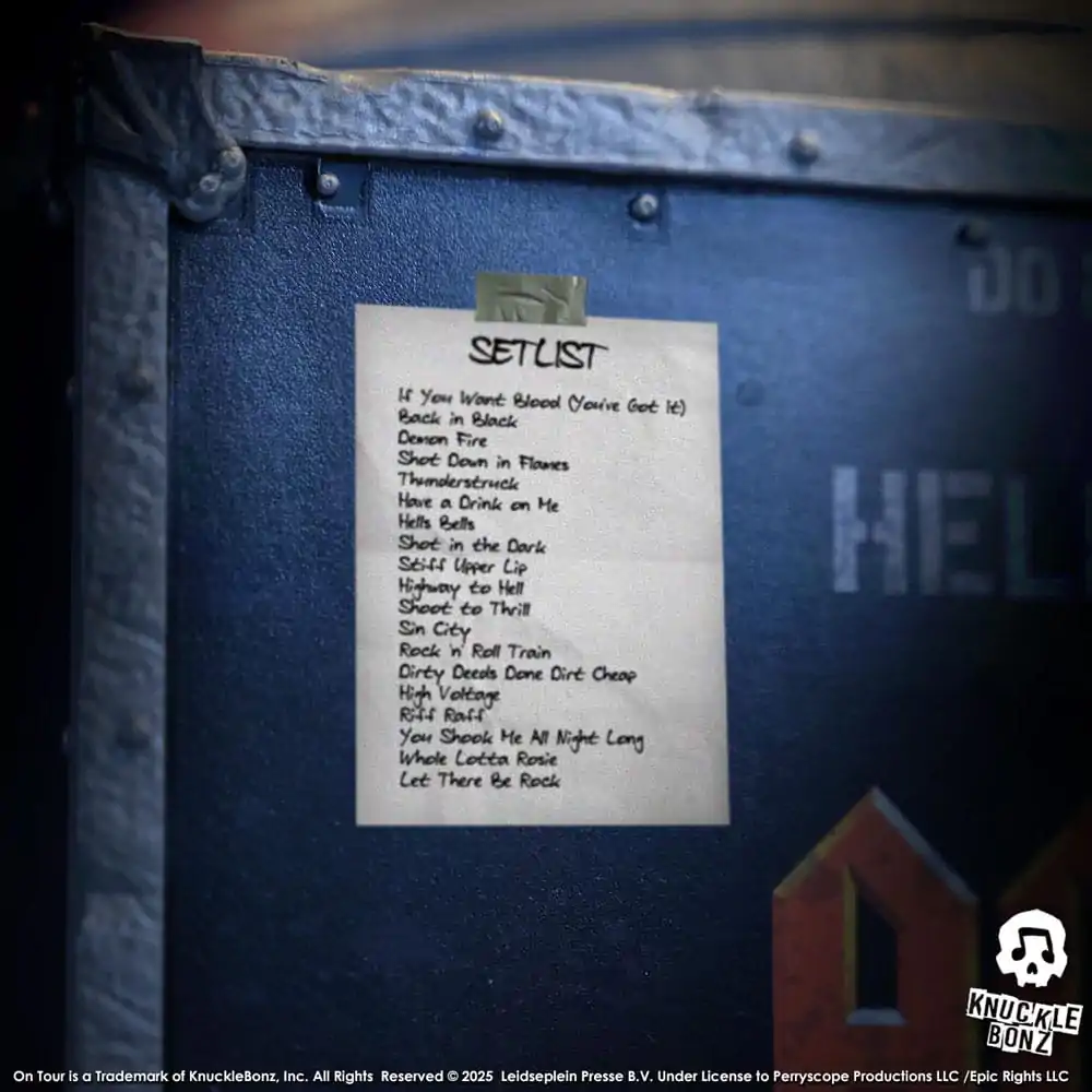 AC/DC Rock Ikonz On Tour Socha PWR UP Tour Hells Bell produktová fotografia