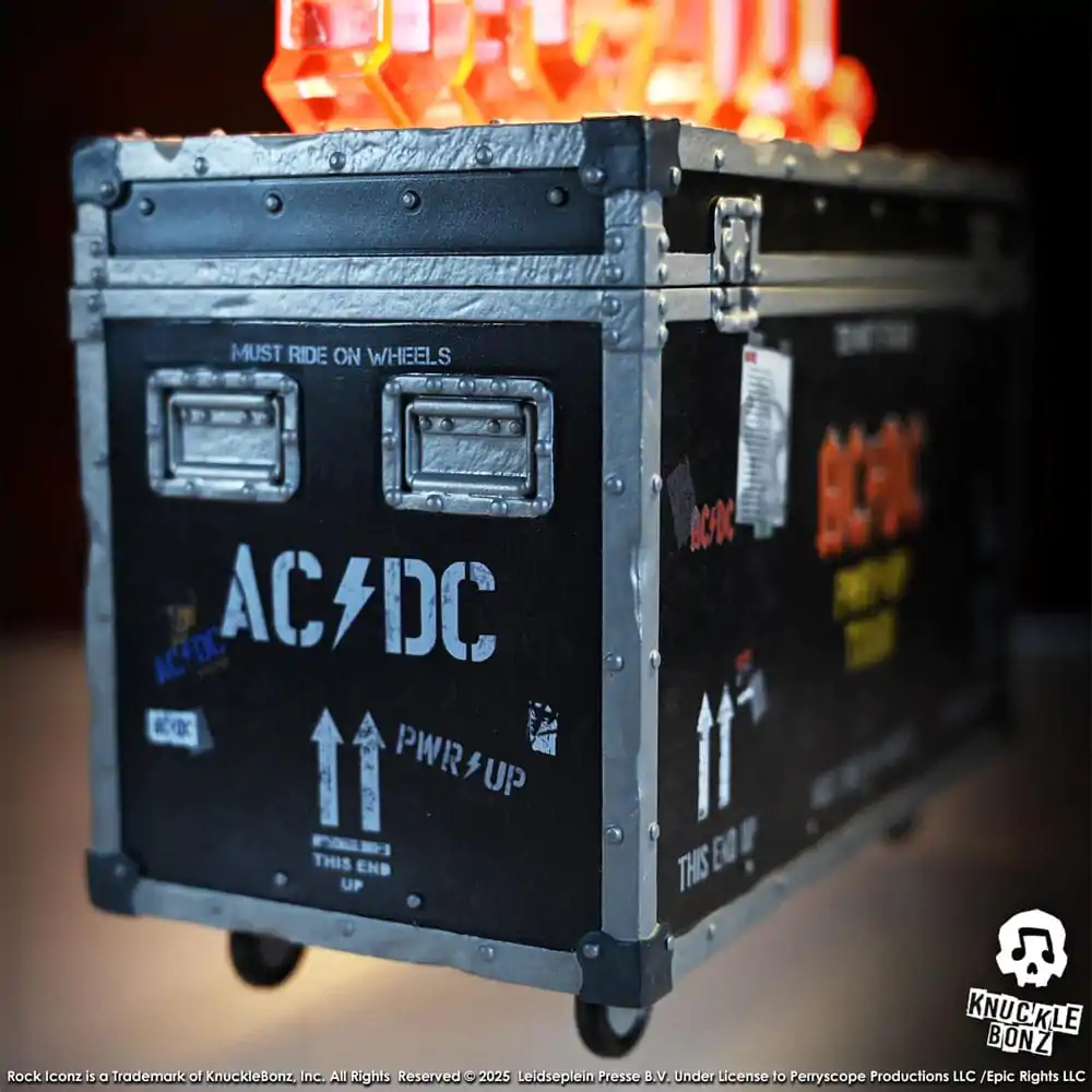 AC/DC Rock Ikonz On Tour Socha PWR UP Tour Road Case produktová fotografia