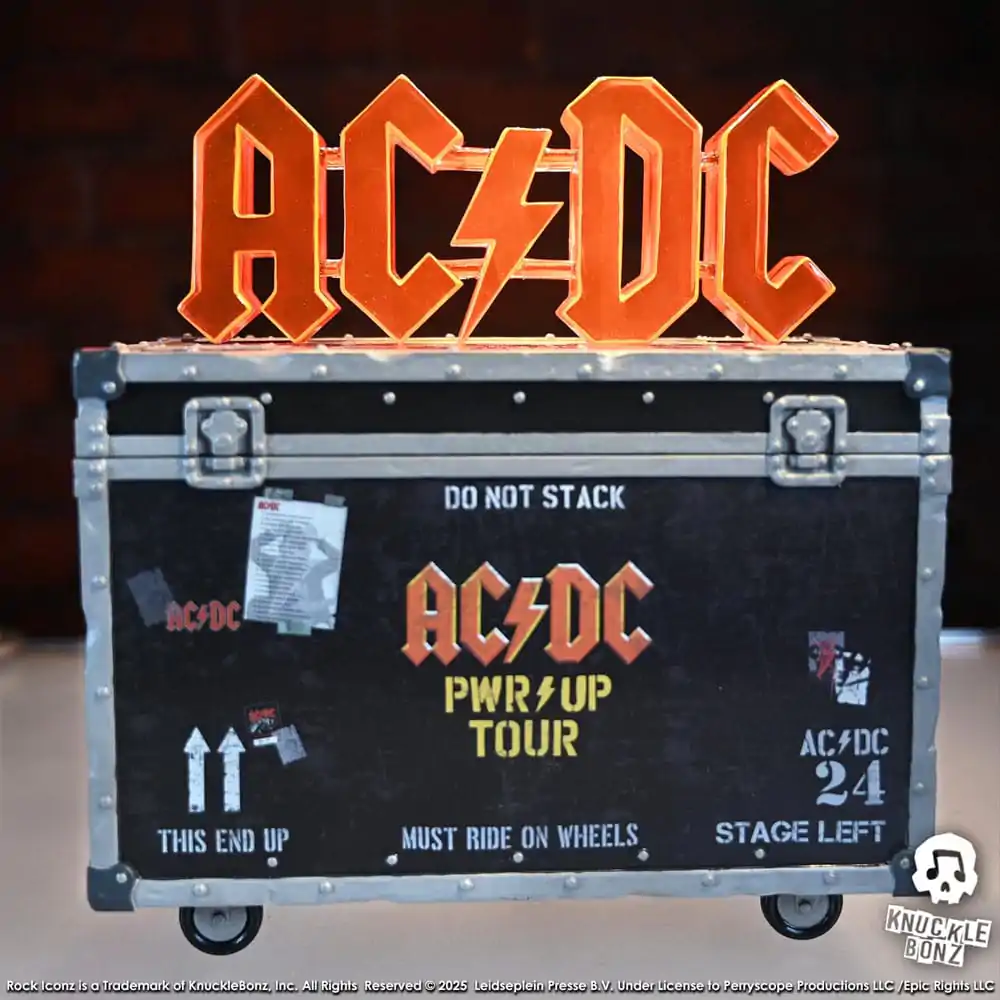 AC/DC Rock Ikonz On Tour Socha PWR UP Tour Road Case produktová fotografia