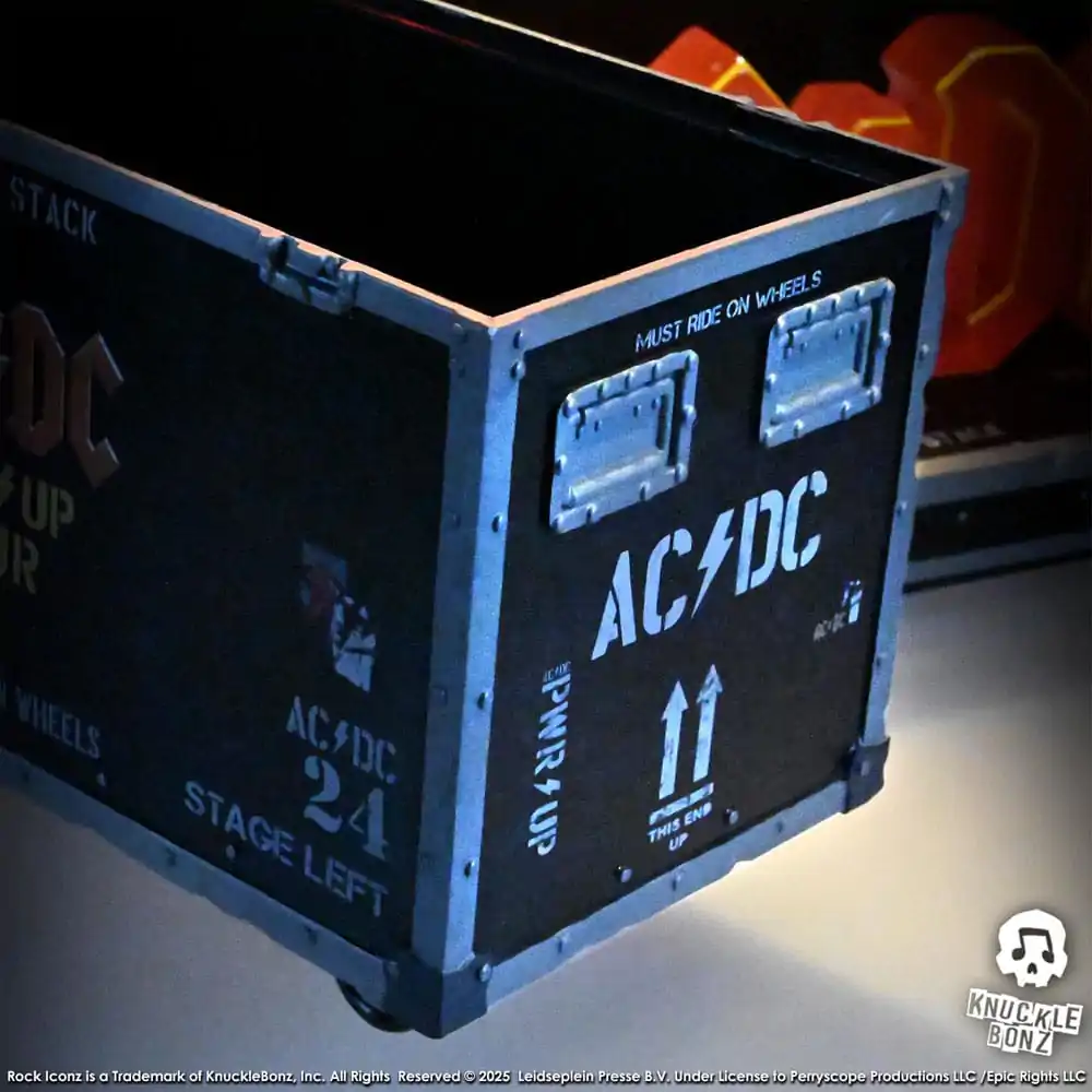AC/DC Rock Ikonz On Tour Socha PWR UP Tour Road Case produktová fotografia
