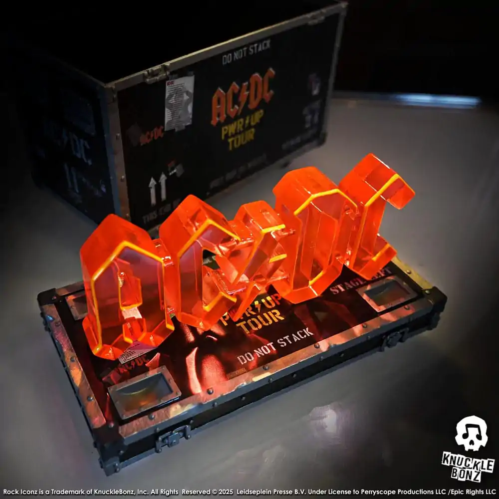 AC/DC Rock Ikonz On Tour Socha PWR UP Tour Road Case produktová fotografia