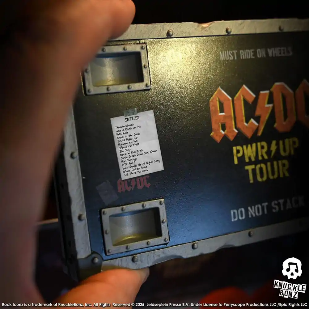 AC/DC Rock Ikonz On Tour Socha PWR UP Tour Road Case produktová fotografia