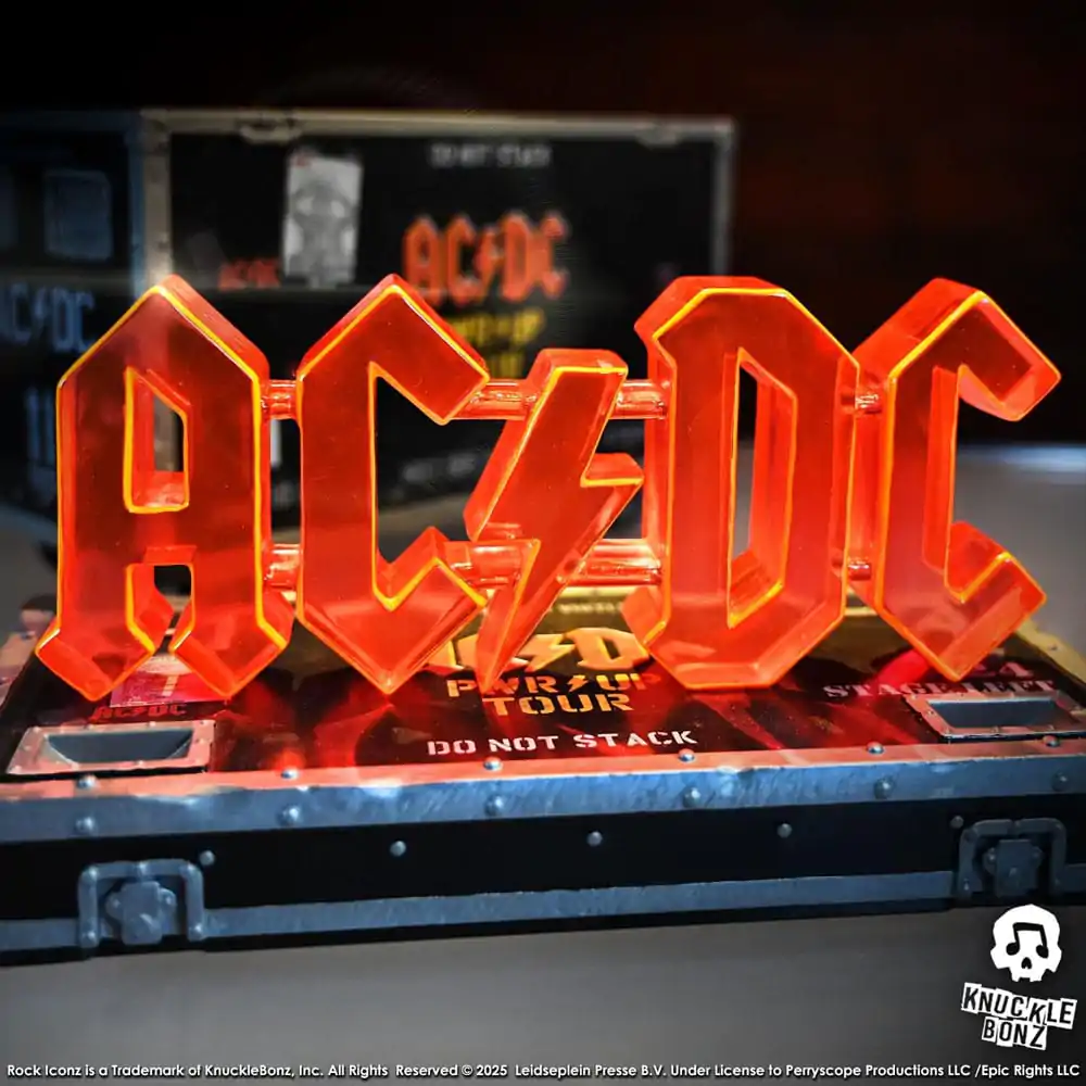 AC/DC Rock Ikonz On Tour Socha PWR UP Tour Road Case produktová fotografia