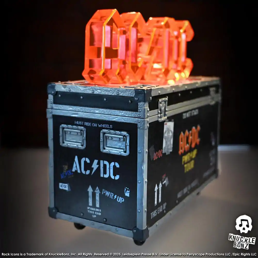 AC/DC Rock Ikonz On Tour Socha PWR UP Tour Road Case produktová fotografia