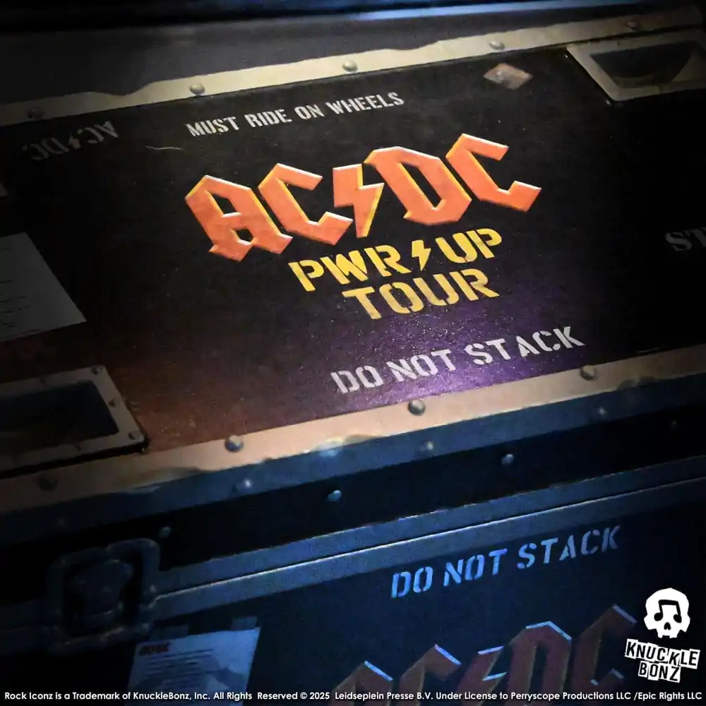AC/DC Rock Ikonz On Tour Socha PWR UP Tour Road Case produktová fotografia