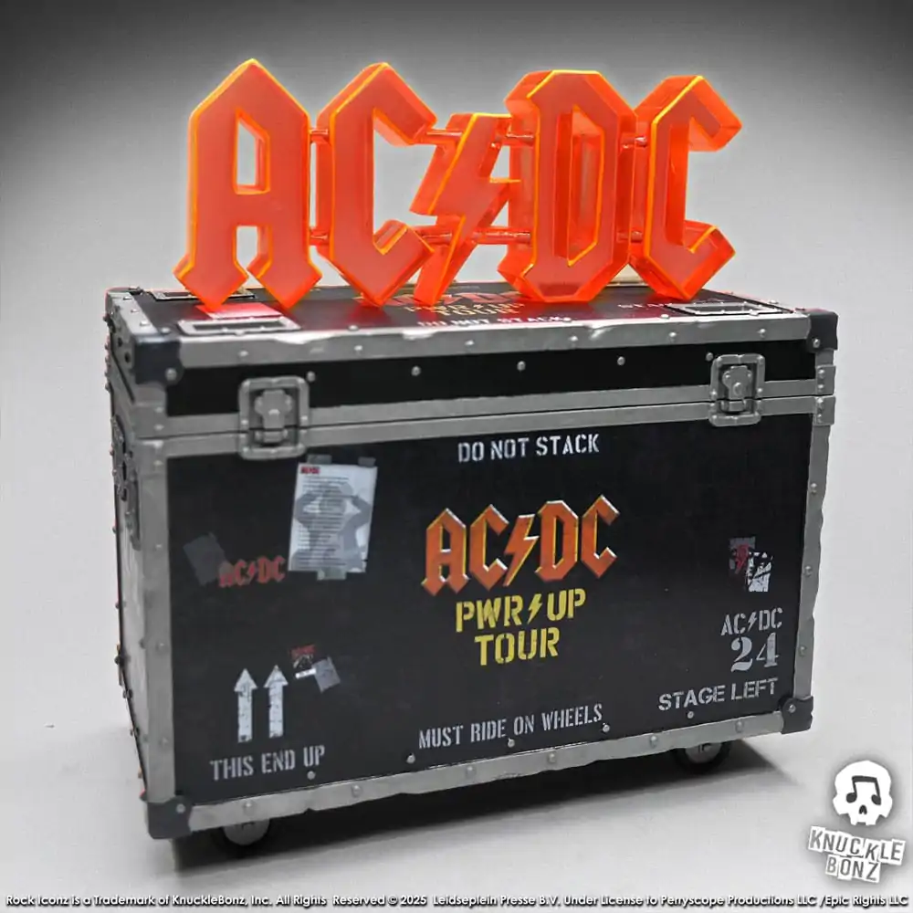 AC/DC Rock Ikonz On Tour Socha PWR UP Tour Road Case produktová fotografia