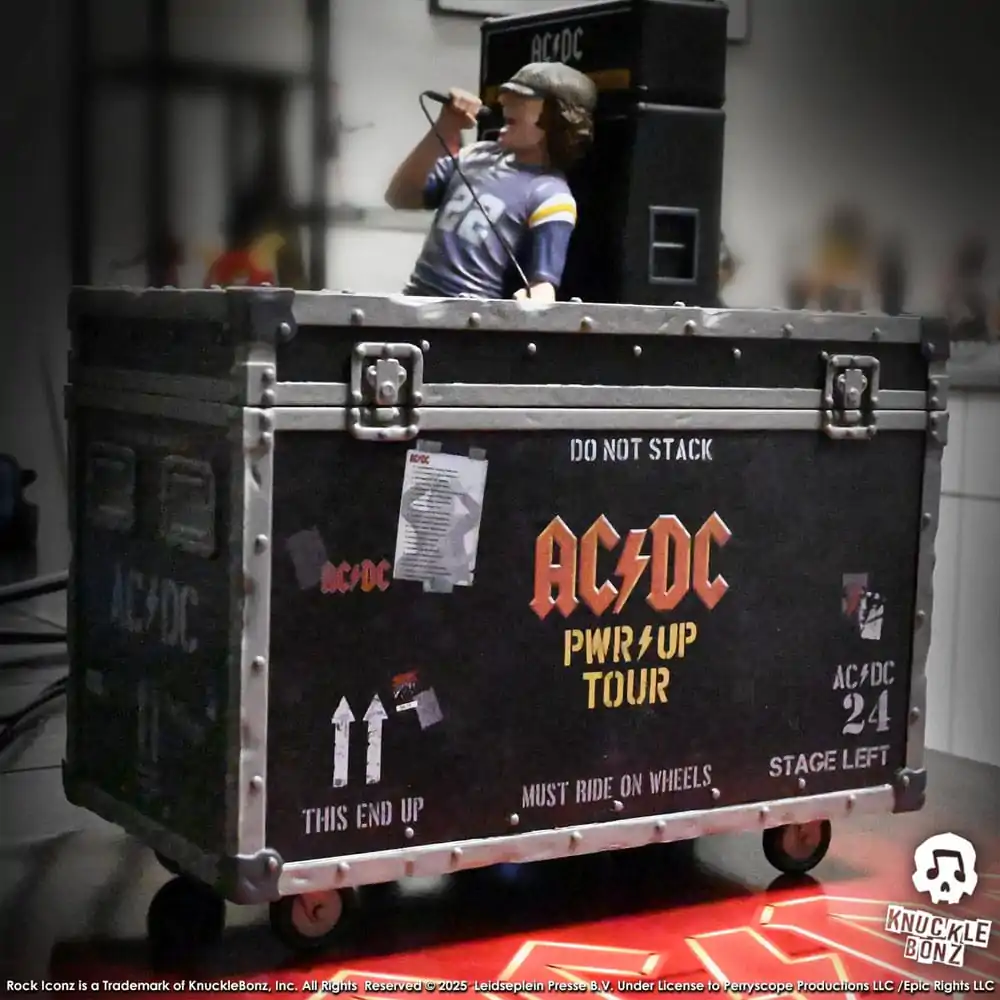 AC/DC Rock Ikonz On Tour Socha PWR UP Tour Road Case produktová fotografia