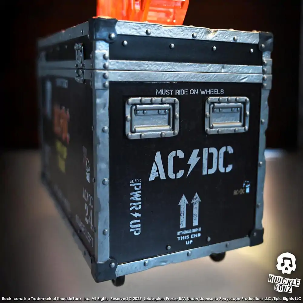 AC/DC Rock Ikonz On Tour Socha PWR UP Tour Road Case produktová fotografia
