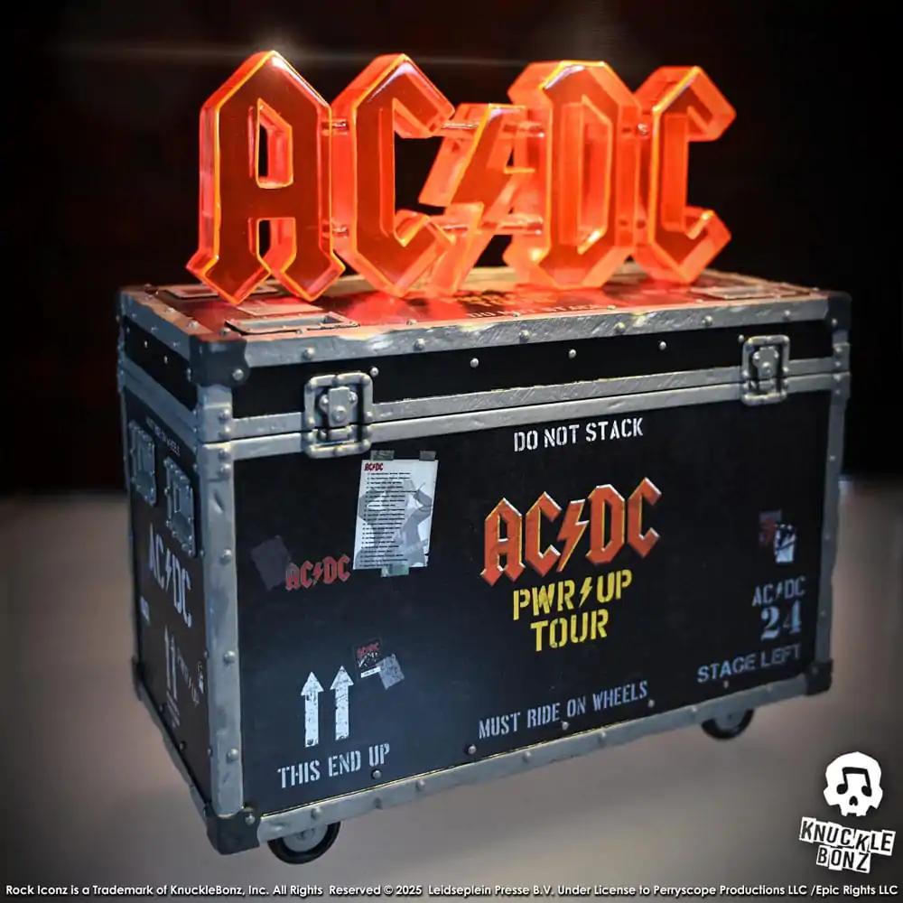 AC/DC Rock Ikonz On Tour Socha PWR UP Tour Road Case produktová fotografia