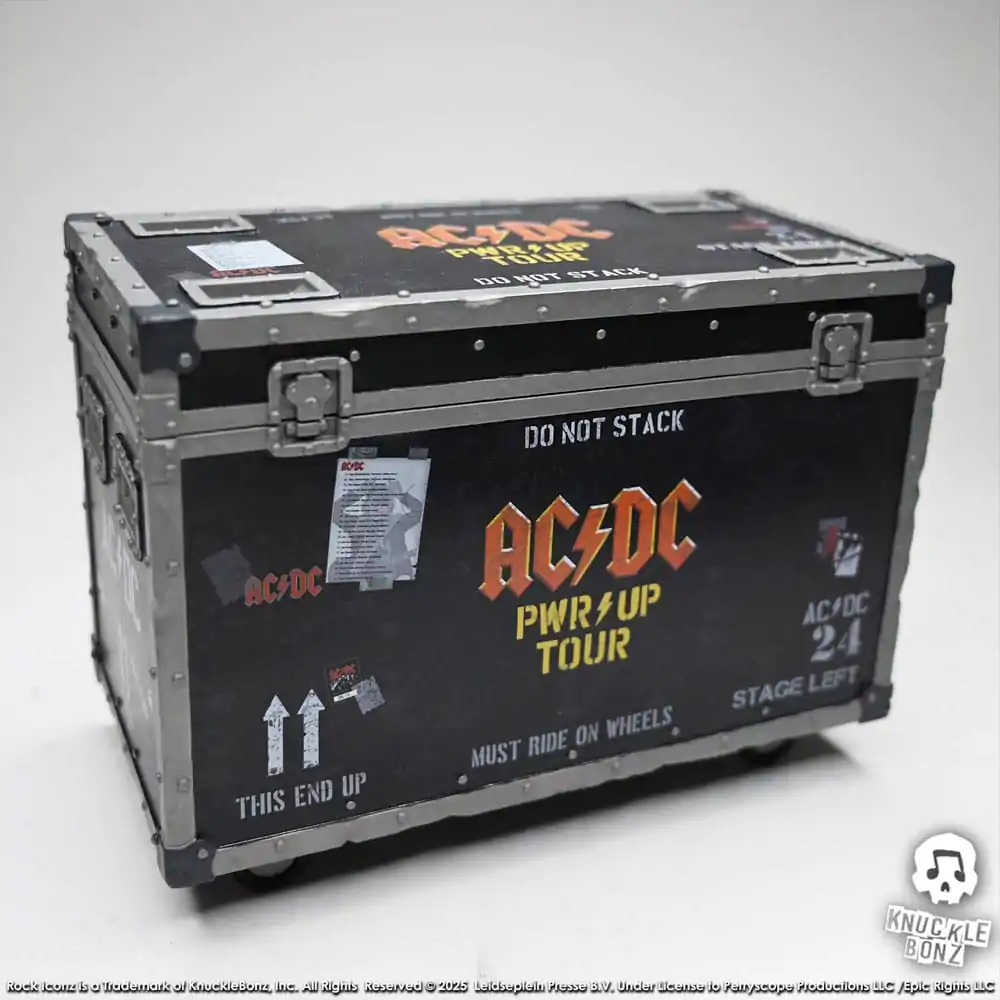 AC/DC Rock Ikonz On Tour Socha PWR UP Tour Road Case produktová fotografia