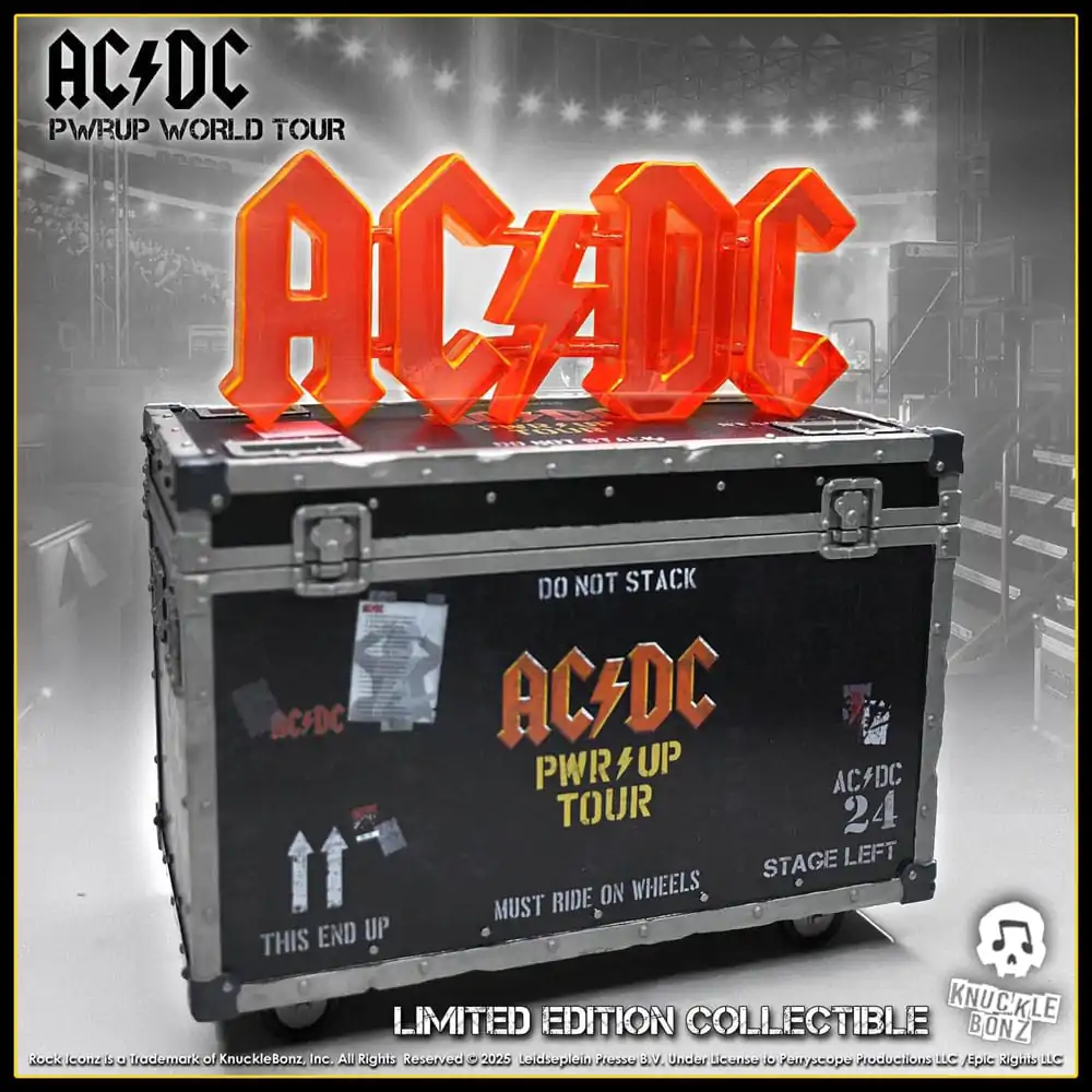 AC/DC Rock Ikonz On Tour Socha PWR UP Tour Road Case produktová fotografia