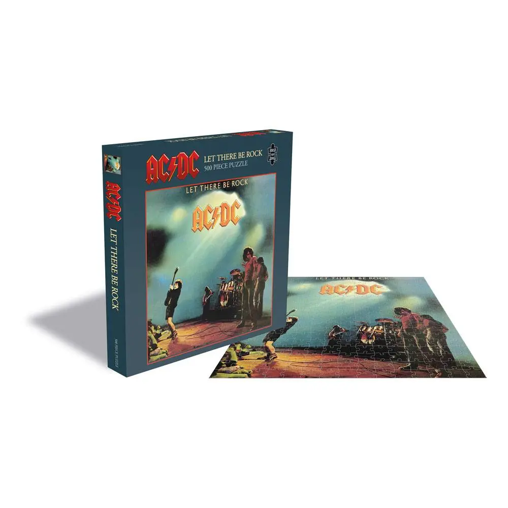 AC/DC Rock Saws Jigsaw Puzzle Let There Be Rock (500 kusov) termékfotó