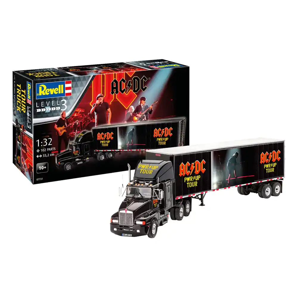 AC/DC Model Kit Gift Set Tour Truck & Trailer 55 cm produktová fotografia