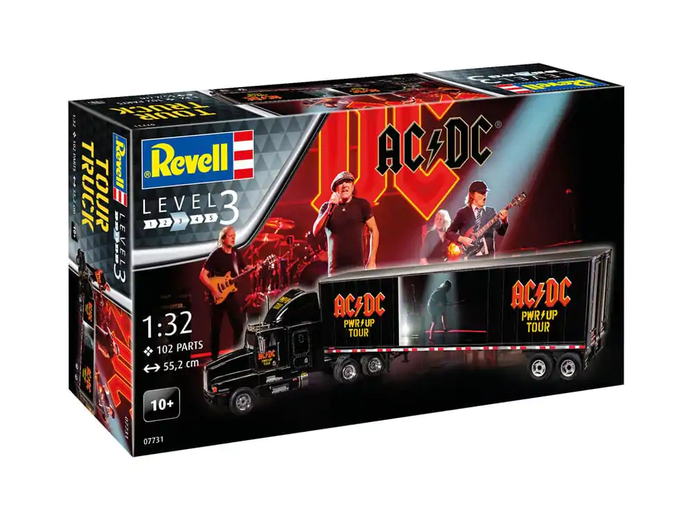 AC/DC Model Kit Gift Set Tour Truck & Trailer 55 cm produktová fotografia