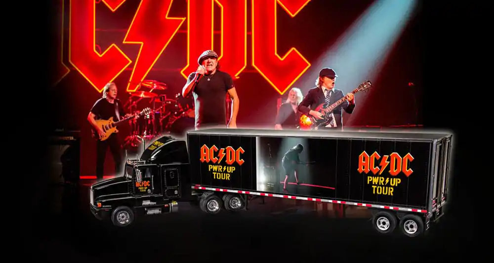 AC/DC Model Kit Gift Set Tour Truck & Trailer 55 cm produktová fotografia