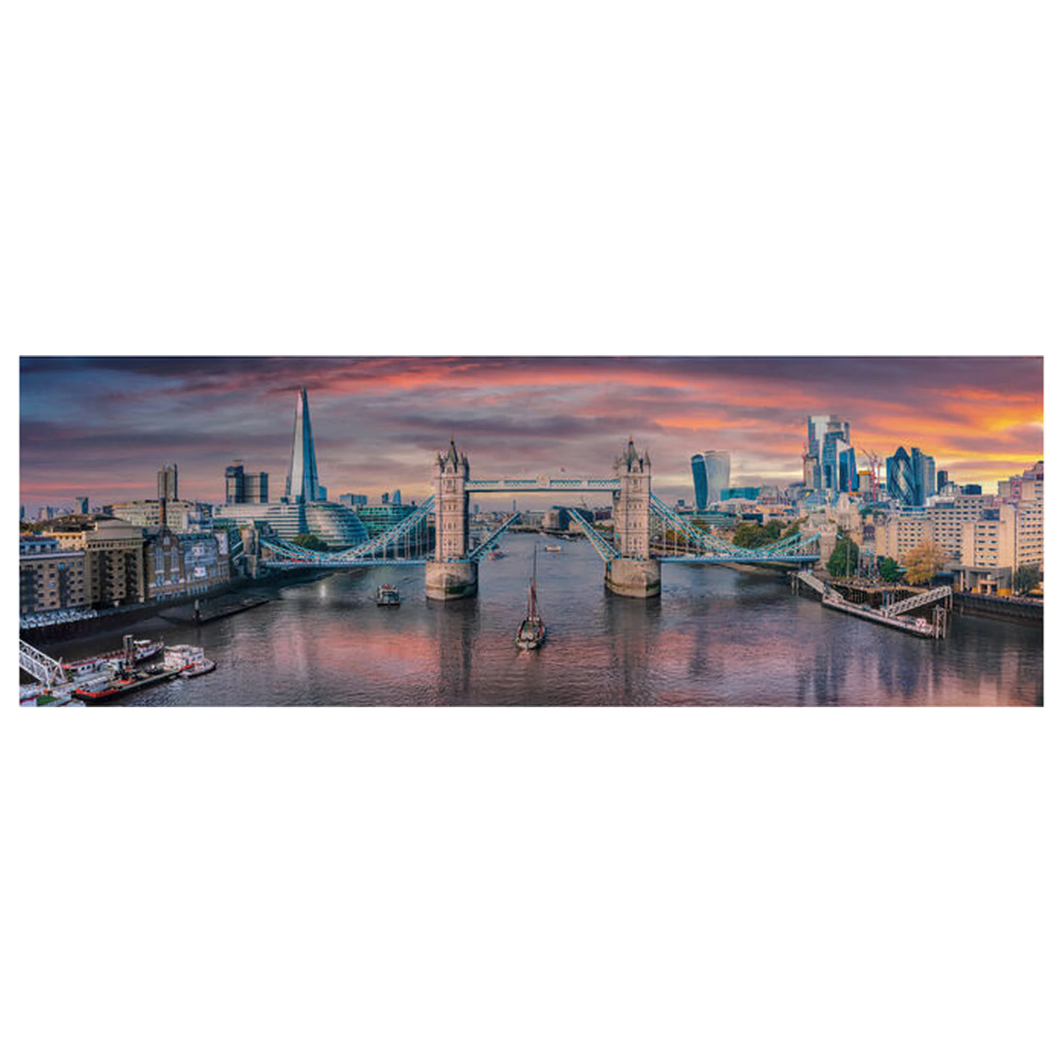 Across the River Thames puzzle 1000 ks produktová fotografia