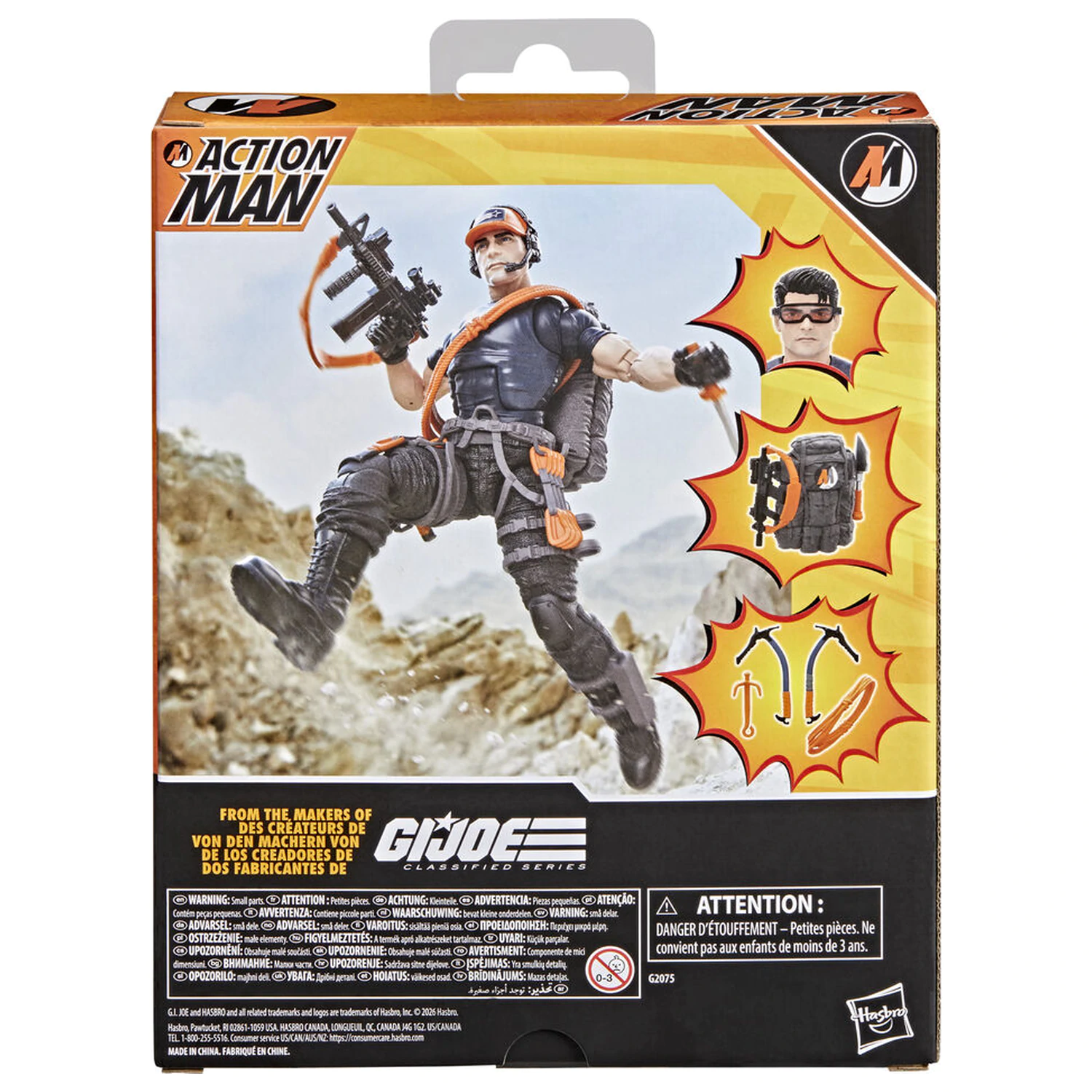 Action Man Classified Series GI Joe figúrka 15cm produktová fotografia