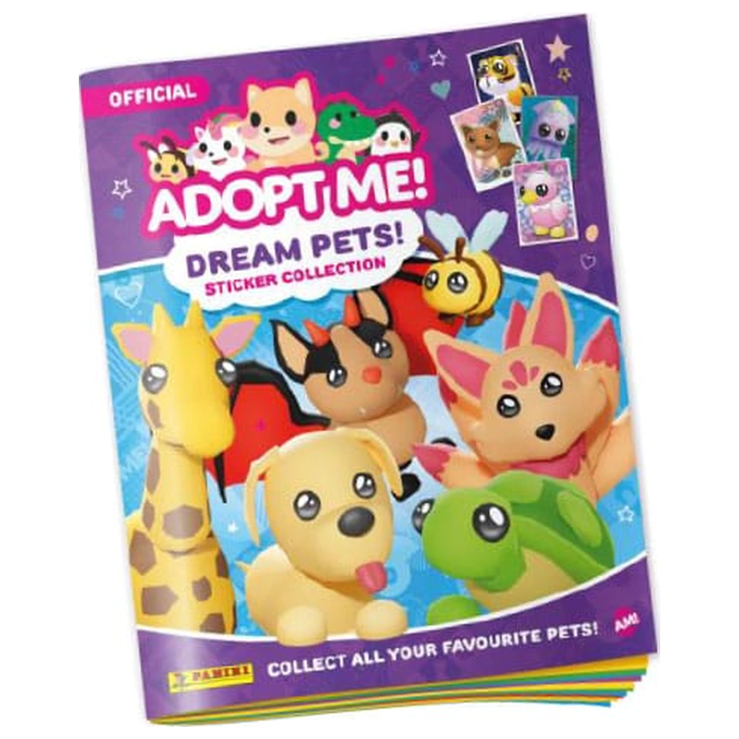 Adopt me! Zberateľský album On Roblox *nemecká verzia* produktová fotografia