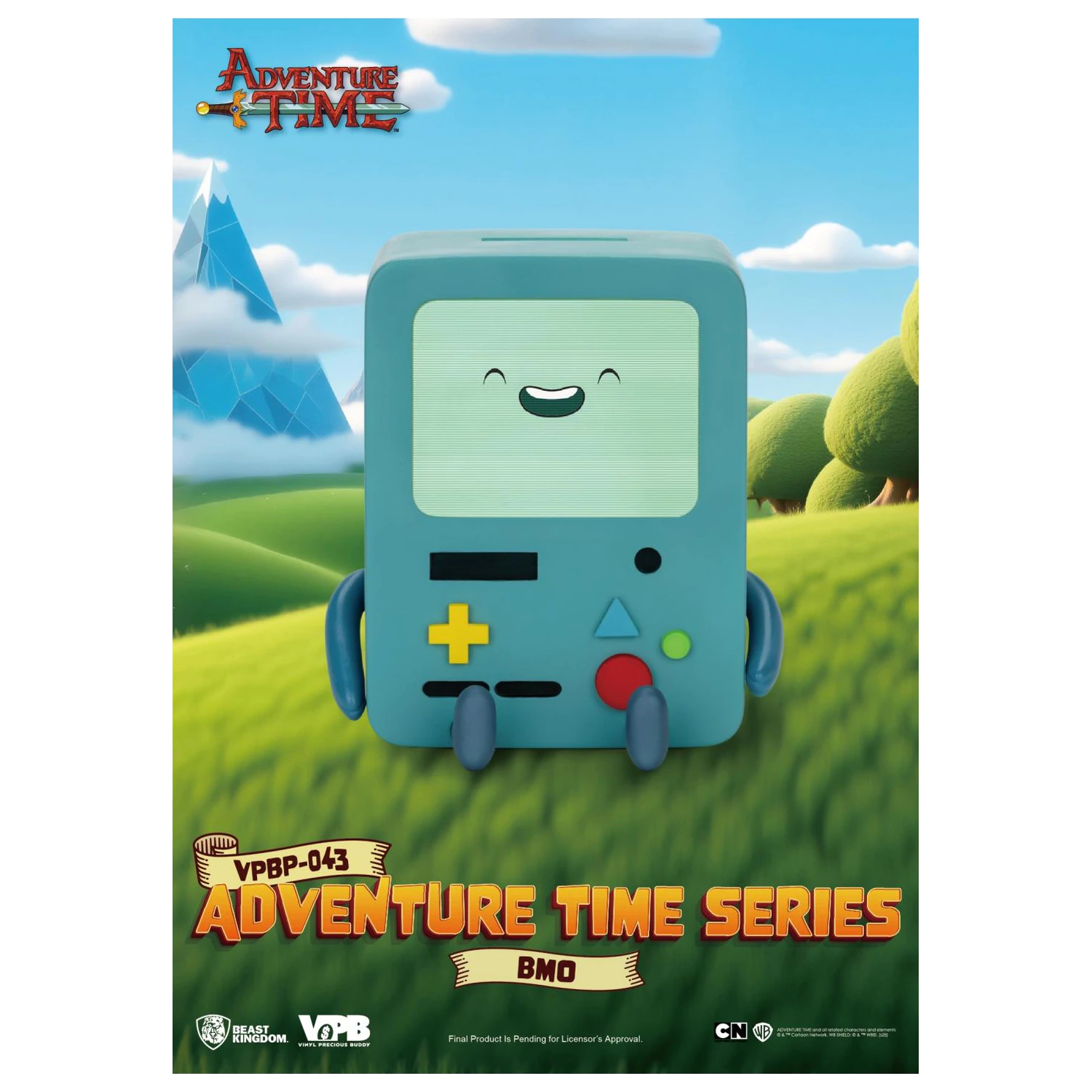 Adventure Time BMO Bank vinylová figúrka 9,6 cm produktová fotografia