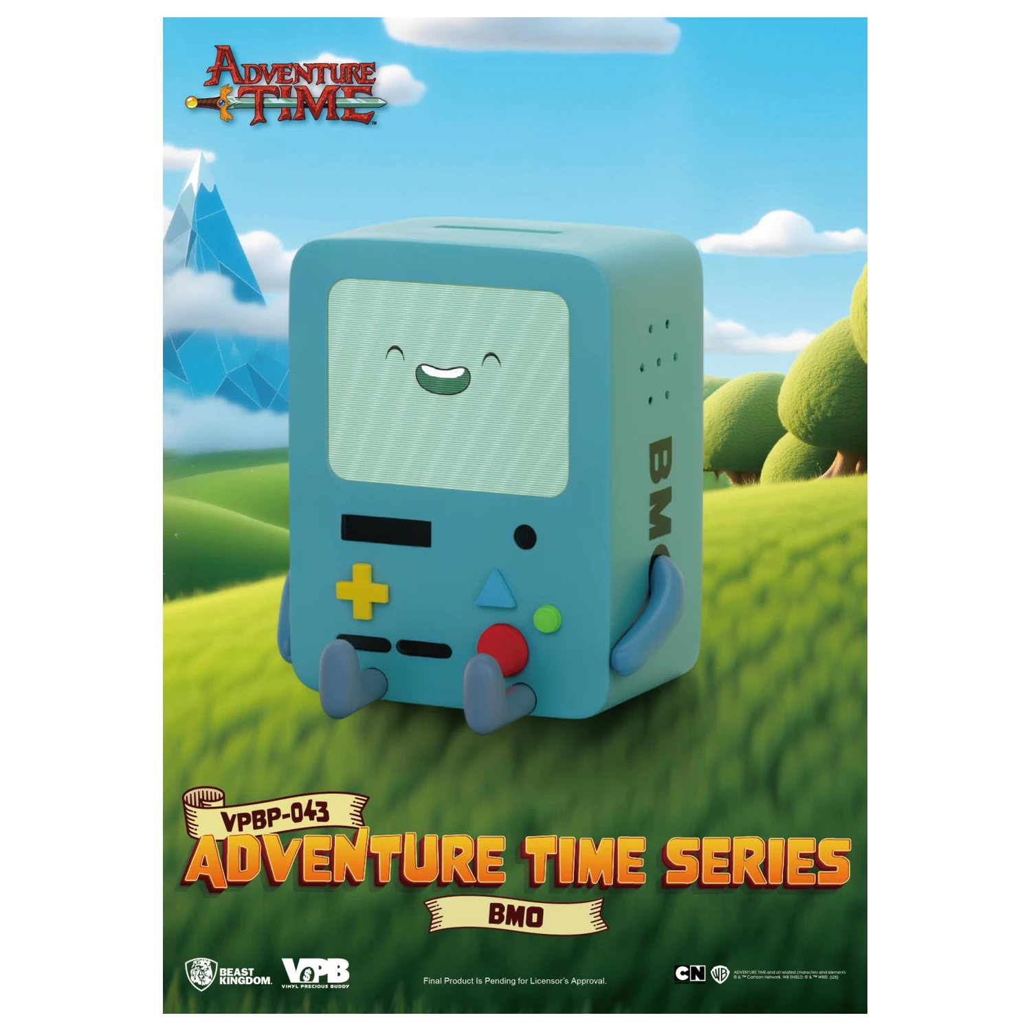 Adventure Time BMO Bank vinylová figúrka 9,6 cm produktová fotografia