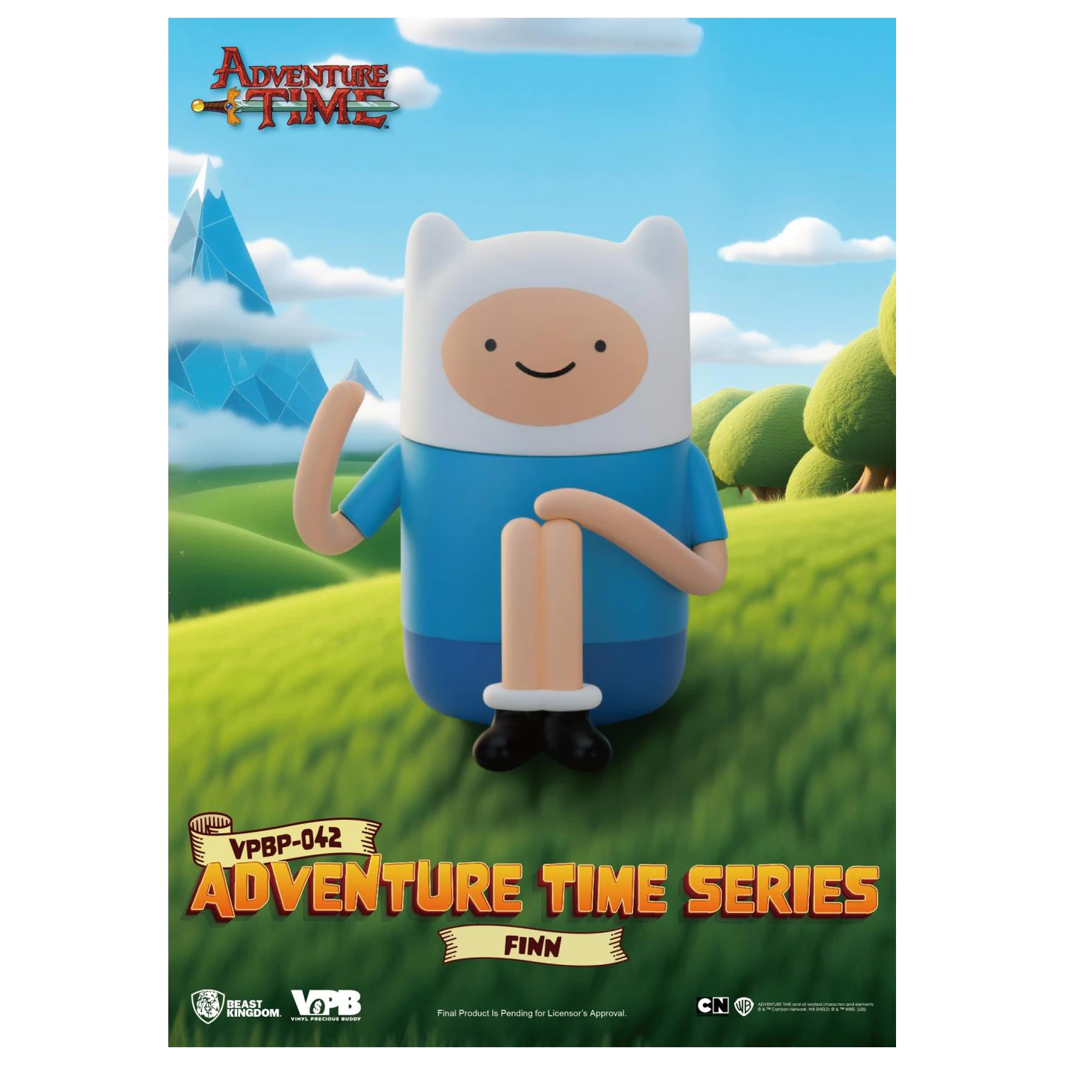 Adventure Time Finn Bank vinylová figúrka 11,6 cm produktová fotografia