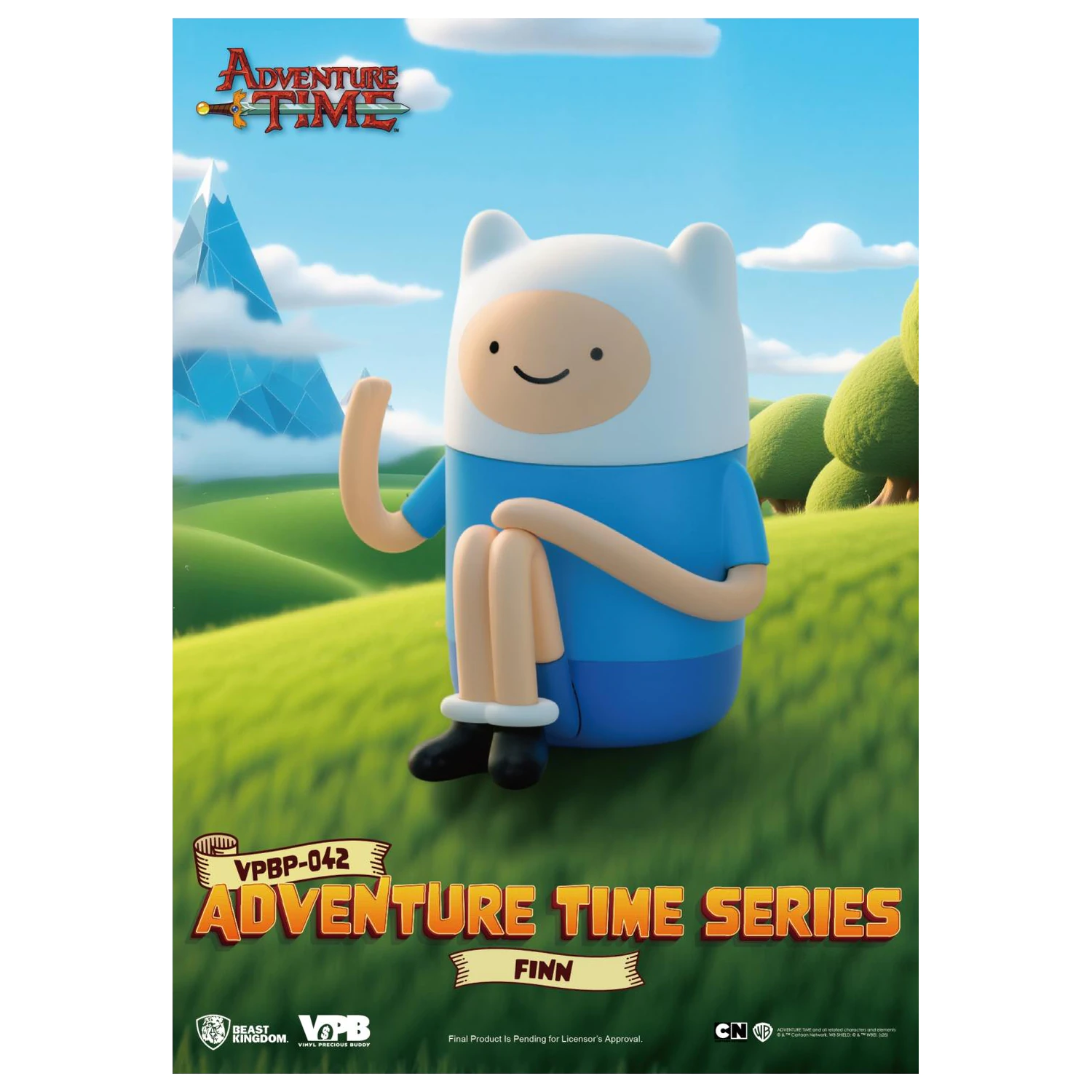 Adventure Time Finn Bank vinylová figúrka 11,6 cm produktová fotografia