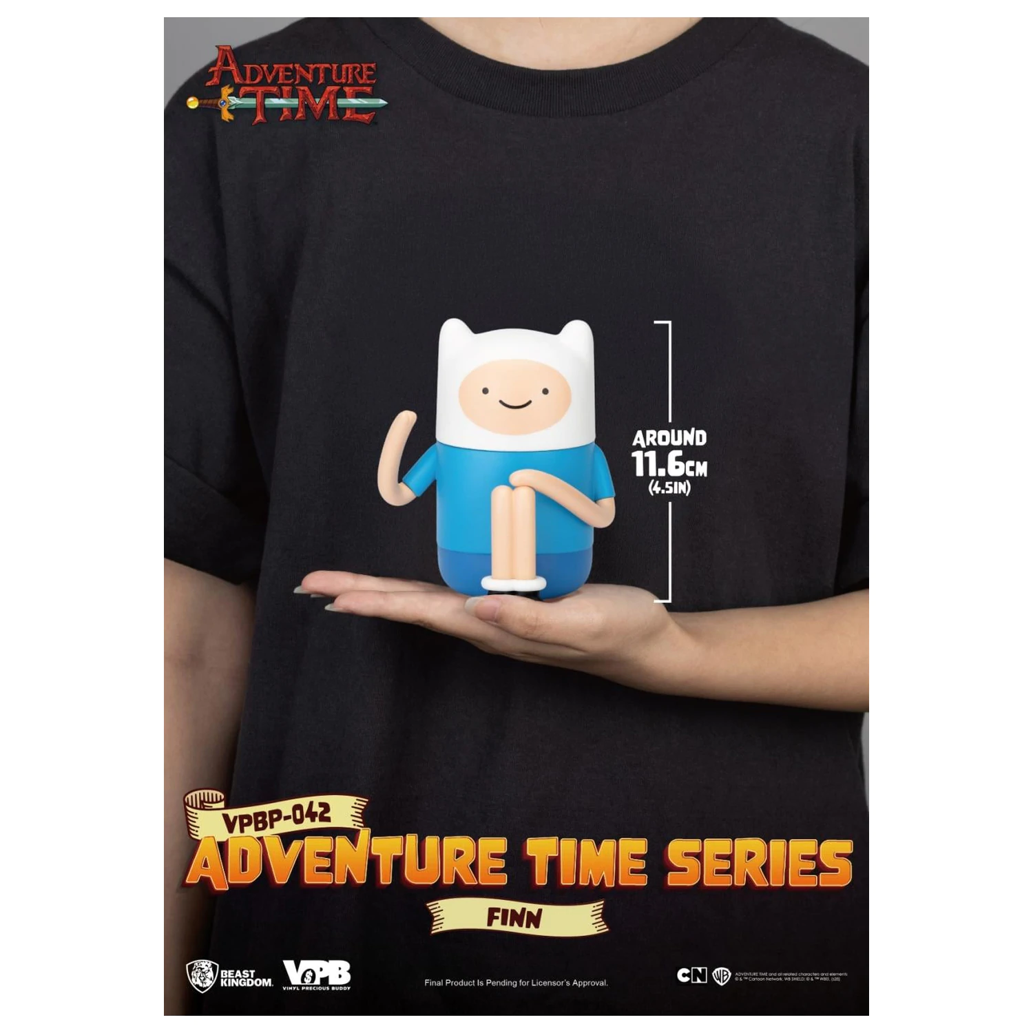 Adventure Time Finn Bank vinylová figúrka 11,6 cm produktová fotografia