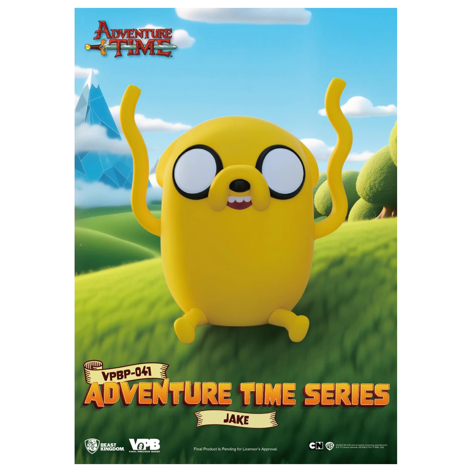 Adventure Time Jake pokladnička vinylová figúrka 12,2 cm produktová fotografia