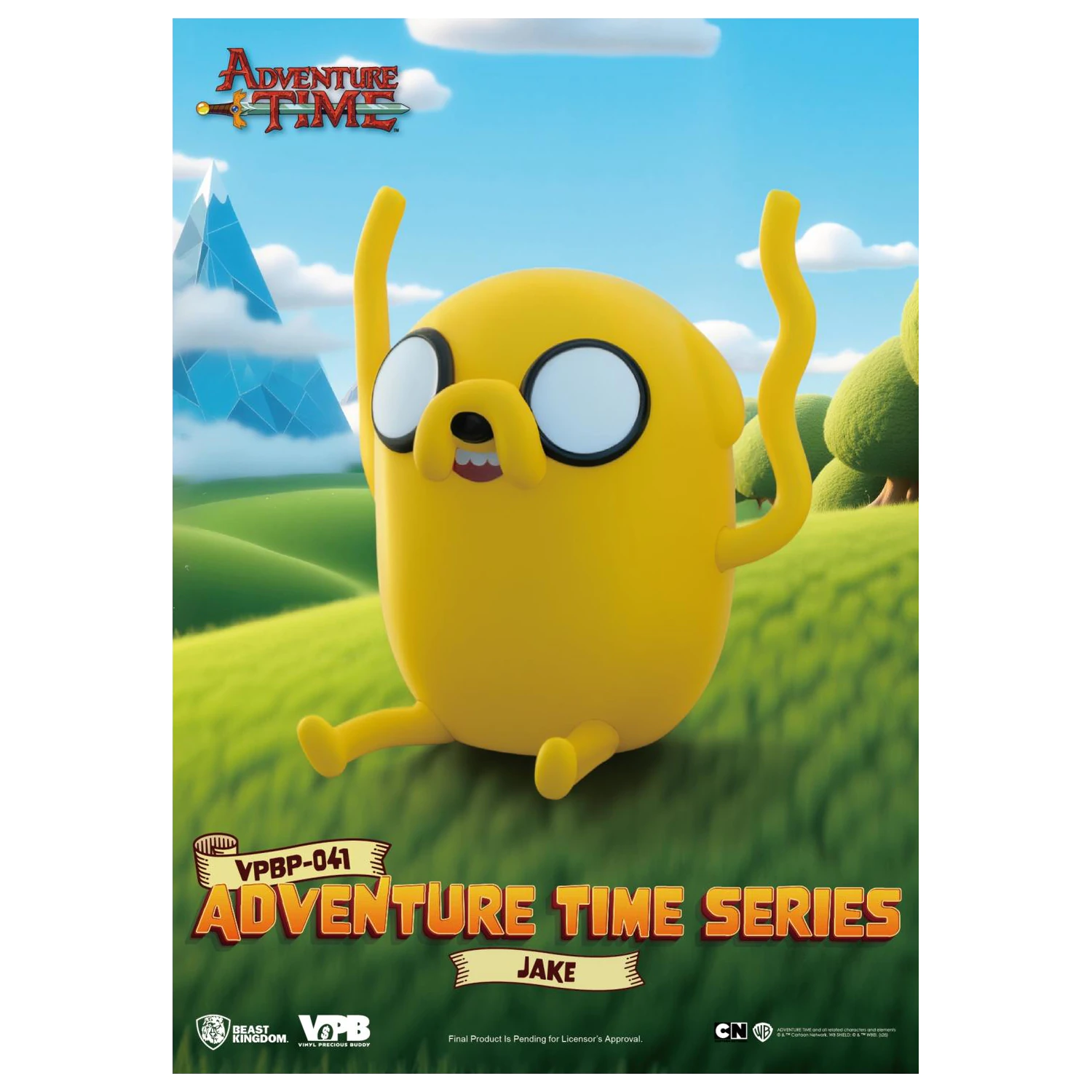 Adventure Time Jake pokladnička vinylová figúrka 12,2 cm produktová fotografia