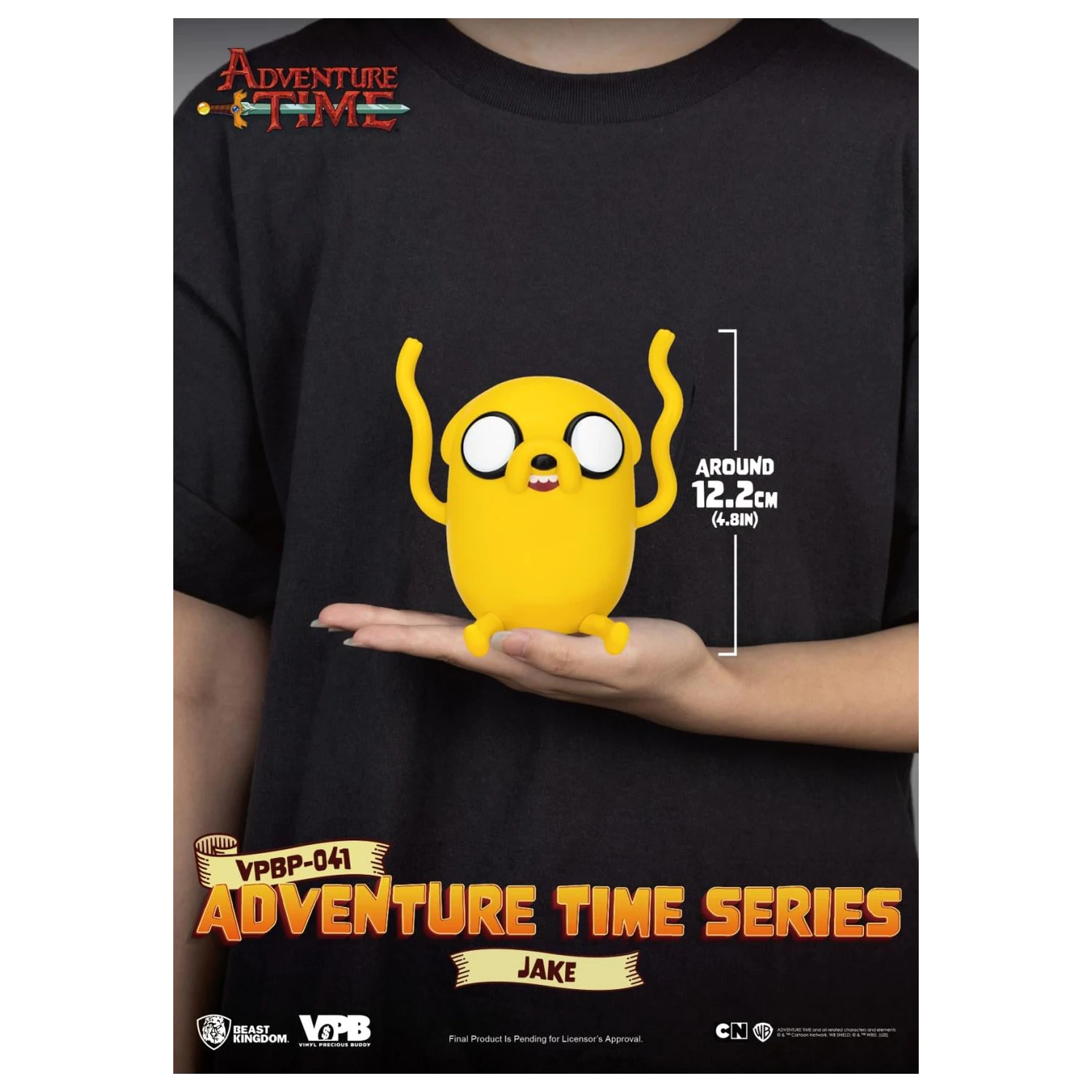 Adventure Time Jake pokladnička vinylová figúrka 12,2 cm produktová fotografia