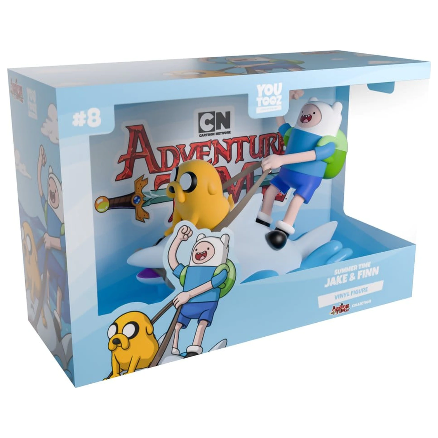 Adventure Time vinylová figúrka Jake & Finn Summertime 13 cm produktová fotografia