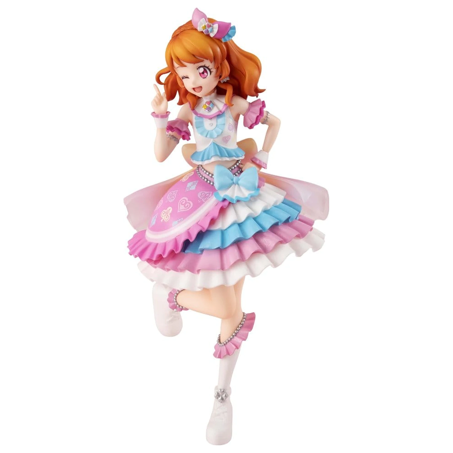 Aikatsu! x Pripara The Movie Miraculous Meeting Lucrea Lite PVC socha Akari Ozora 18 cm produktová fotografia