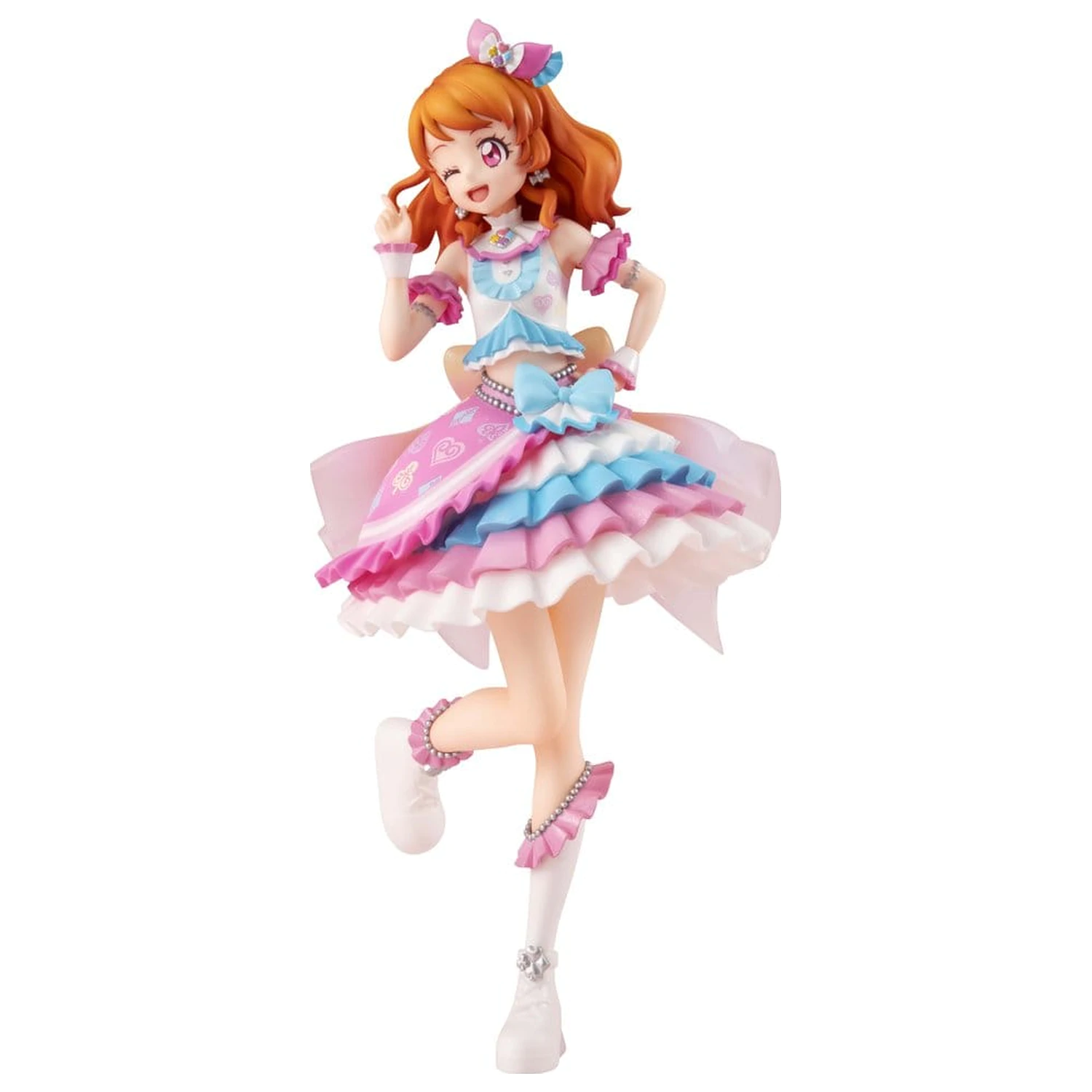 Aikatsu! x Pripara The Movie Miraculous Meeting Lucrea Lite PVC socha Akari Ozora 18 cm produktová fotografia