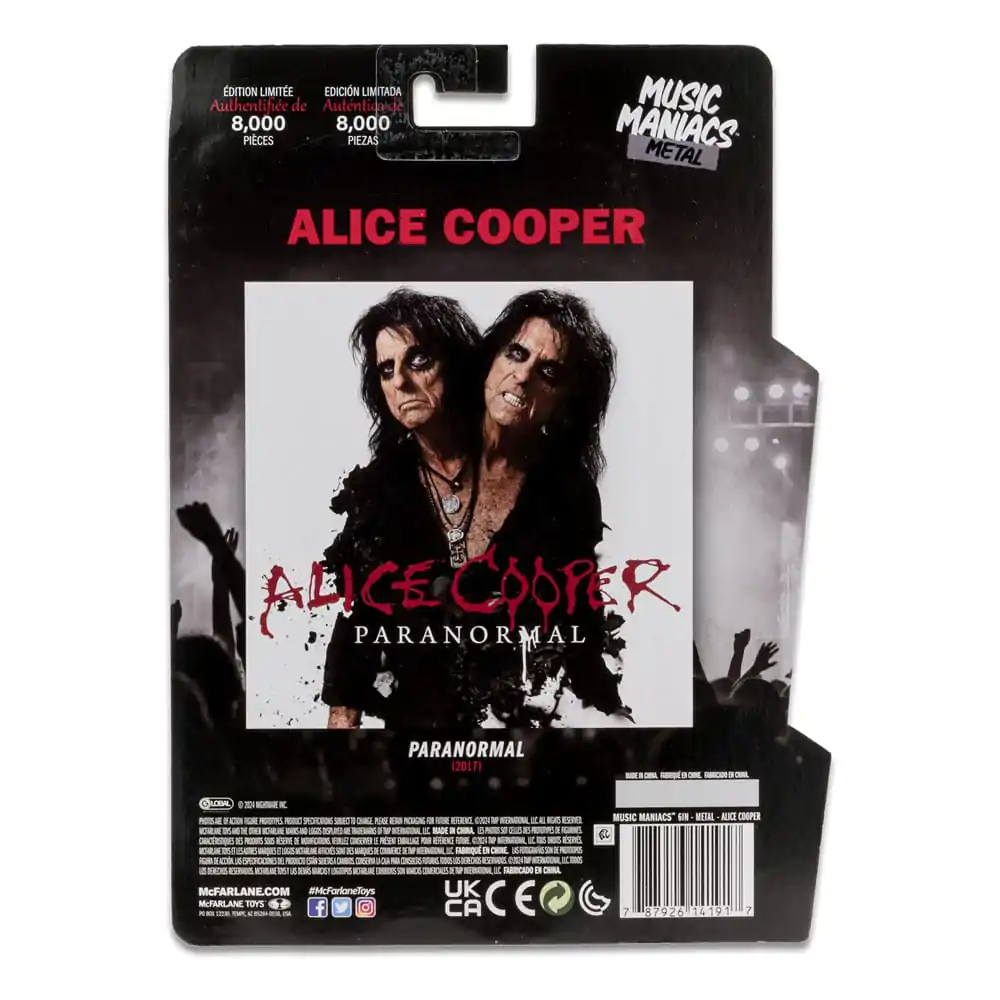 Alice Cooper Metal Music Maniacs akčná figúrka Alice Cooper 15 cm termékfotó