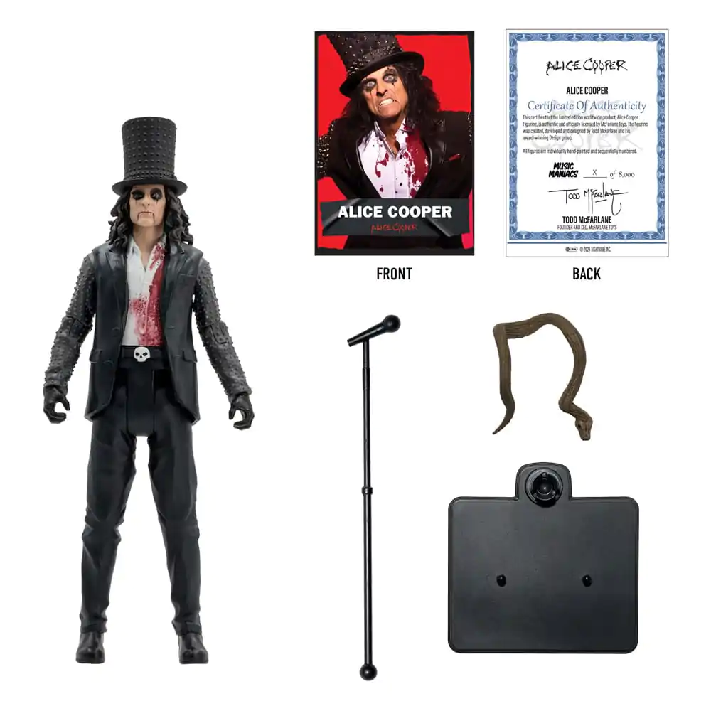 Alice Cooper Metal Music Maniacs akčná figúrka Alice Cooper 15 cm termékfotó