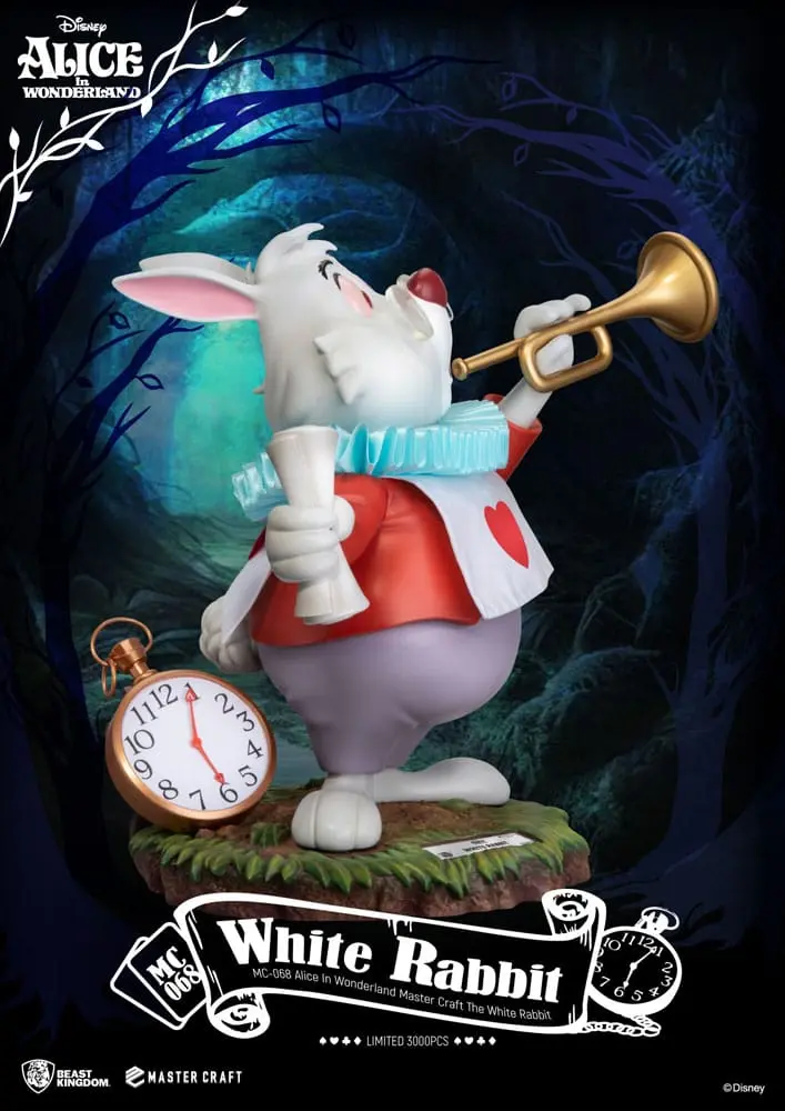 Alice In Wonderland Master Craft Socha The White Rabbit 36 cm produktová fotografia