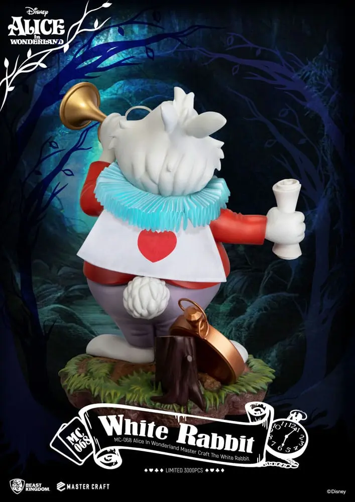 Alice In Wonderland Master Craft Socha The White Rabbit 36 cm produktová fotografia