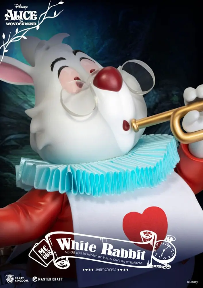 Alice In Wonderland Master Craft Socha The White Rabbit 36 cm produktová fotografia