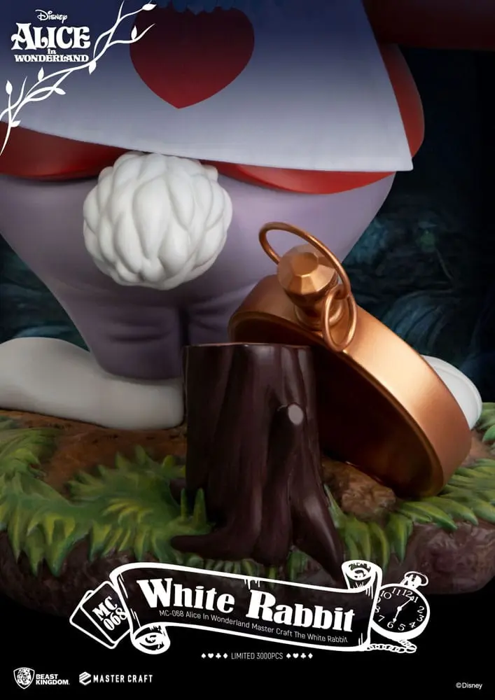Alice In Wonderland Master Craft Socha The White Rabbit 36 cm produktová fotografia