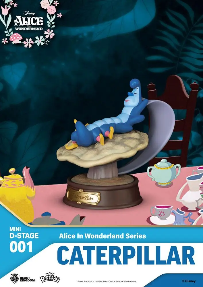 Alice in Wonderland Mini Diorama Stage Sošky 6-balenie 10 cm produktová fotografia