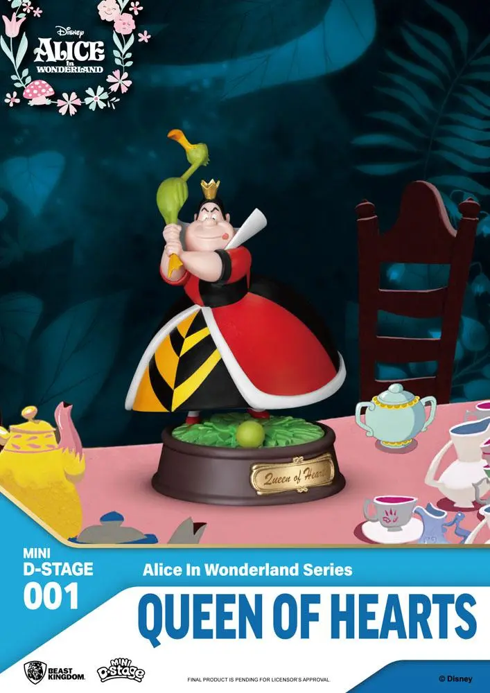 Alice in Wonderland Mini Diorama Stage Sošky 6-balenie 10 cm produktová fotografia
